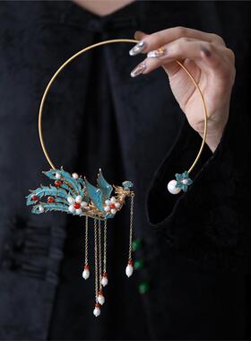 古风马面裙配饰璎珞流苏