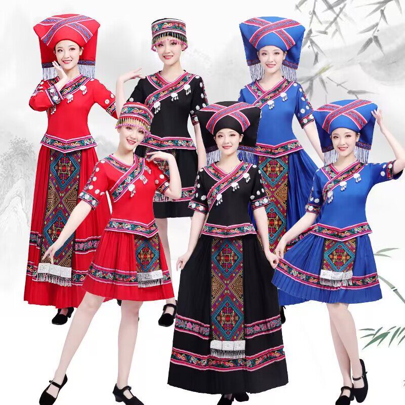 三月三少数民族服装女成