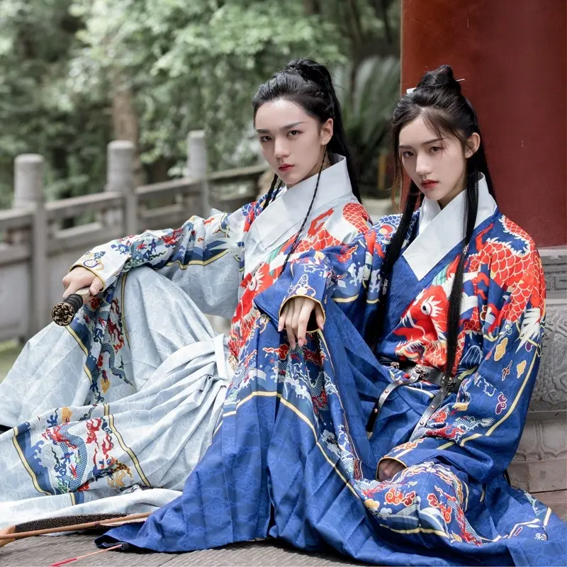 飞鱼服曳撒莽服贴里明制汉服