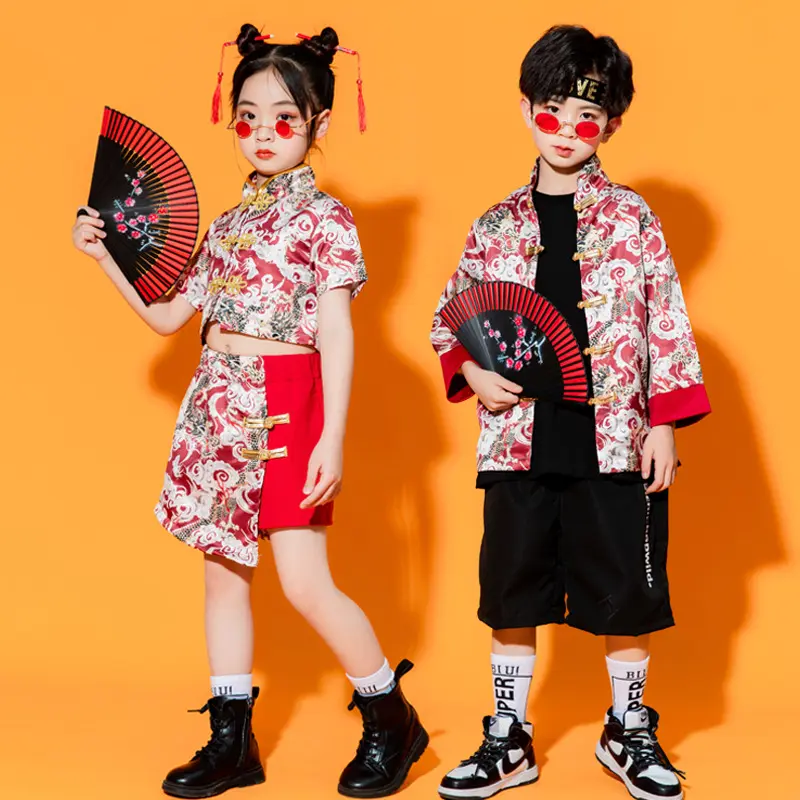 六一儿童中合唱服女童旗袍小学生