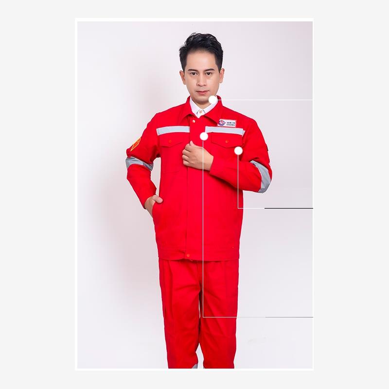 包邮棉工作服男女劳保服