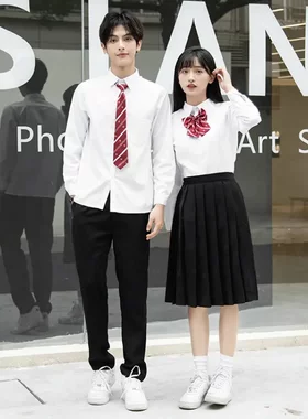 韩版学生班服套装秋季男女演出服