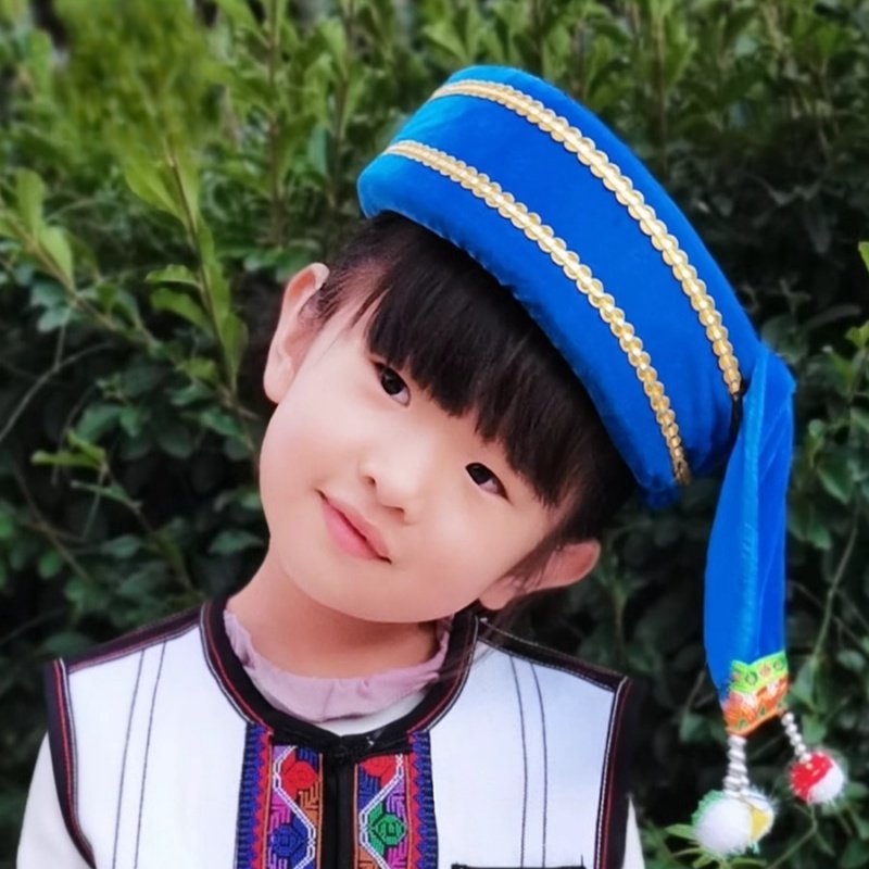 云南彝族帽子儿童成人同
