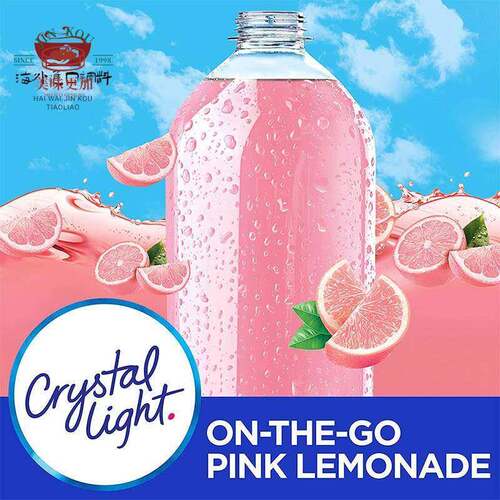 美国Crystal Light橙味芒果樱桃水果粉柠檬浓缩冲泡饮料粉多种混