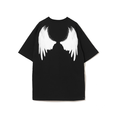 自主 undercover 高桥盾 26SS 后背翅膀印花休闲百搭短袖T恤