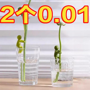 水培植物生长伴侣扶正扶枝办公桌装饰龟背竹园艺固定造型花盆底座