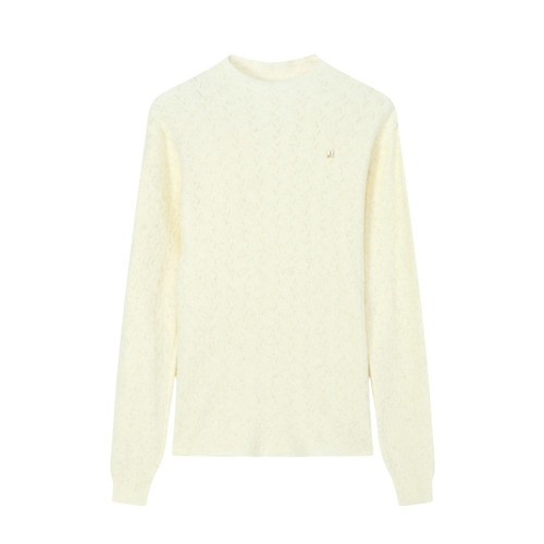 MIXMAX休闲百搭毛针织衫2025春季新款气质时尚减龄显瘦