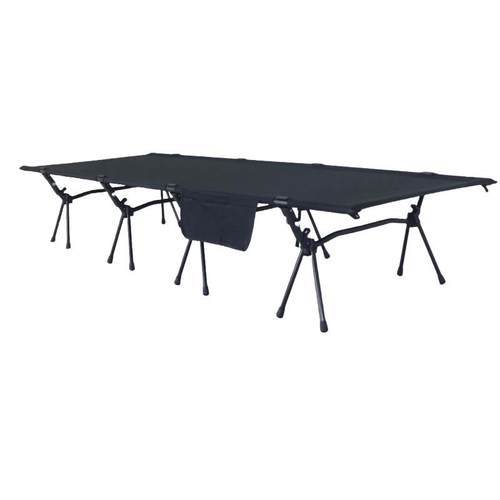 户外加宽行军床80CM野营床高低可调易拆卸午休露营帐篷床轻量便携