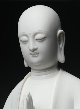 快速发货陶k瓷地藏王菩萨省级大师林建平手签限量版佛像供奉