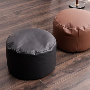 快速发货懒人沙发脚踏长方形圆z形家用客厅换鞋 凳超纤皮科技布北