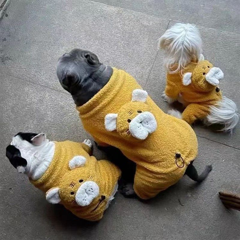 快速发货法斗连体四脚棉服狗狗加B绒秋冬装宠物老虎连体衣柴犬斗,宠物/宠物食品及用品,猫宠物服装/雨衣（新）,淘宝优惠券,粉丝福利购,淘宝优惠卷