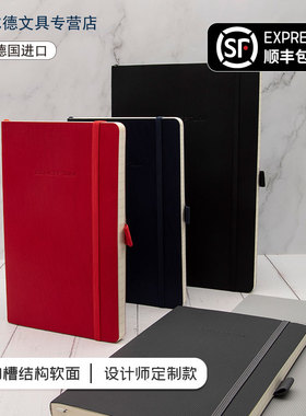 【可定制】德国进口西格尔Sigel软面笔记本2026年新款高档高级感商务办公记事本软面可定制A4A5横线方格本B5