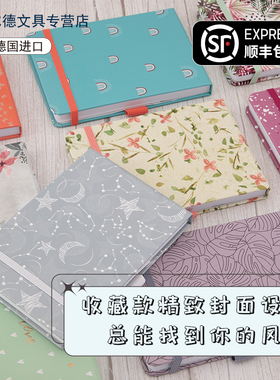 可撕便签本2026年新款德国进口西格尔Sigel硬面笔记本Beauty系列商务办公记事本小本子便携随身小号口袋本A6+