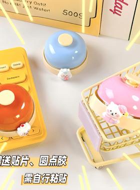 手按铃传唤铃铛抢答铃前台上菜铃餐桌按铃器宠物按铃桌游玩具配件