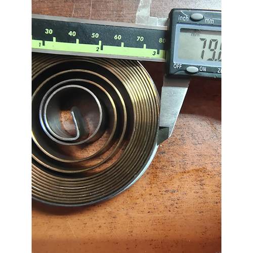 发条卷簧台钻铣床回位弹簧接触涡卷油锯水鼓气鼓卷筒发条恒力定