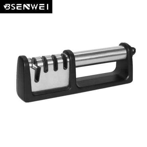 不锈钢磨刀器磨刀石磨剪刀厨房小工具家用手柄快速磨刀器