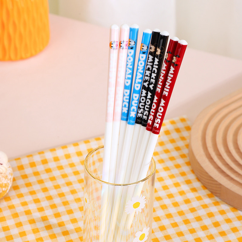 家用陶瓷筷子米奇米妮筷子情侣款