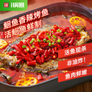 锅圈食汇火锅烤鱼半成品冷冻鮰鱼香辣口味加热即食快手菜650g 袋
