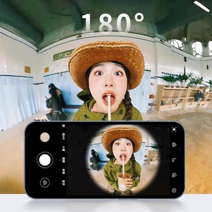 手机鱼眼镜头后置微距高清镜头外置广角镜头特效鱼眼搞怪照相神器