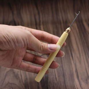接发工具穿针器串珠器制作接发假发钩针引线器手工接发彩色穿线器