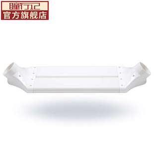 过梁器家用不打孔通风扁管横梁交叉连接器管道新风系统管道变径头