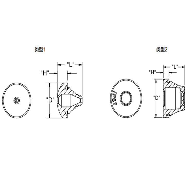 益升华ESSENTRA电气柜EPDM护线塞IP67电线护线套SR1703橡胶过线圈