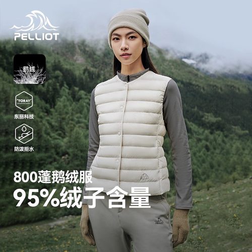 伯希和排骨羽绒马甲男女同款