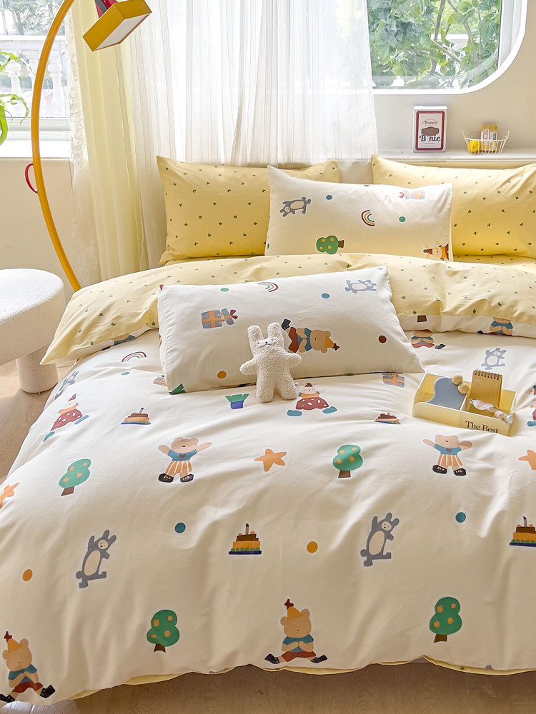 鲁啦啦丨儿童纯棉床品定制床单被套单件床笠定做全棉幼儿园褥套,3C数码配件,USB多功能数码宝,淘宝优惠券,粉丝福利购,淘宝优惠卷
