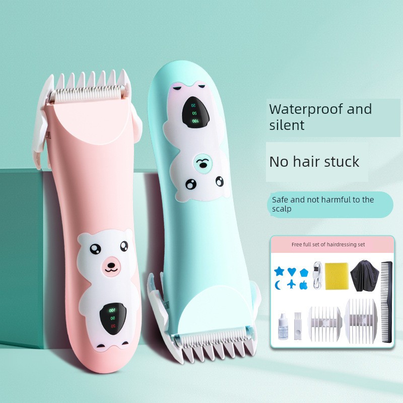 婴儿剪发器超安静剃须新生儿电动剪发器婴儿特殊剃须和剪胎儿毛发