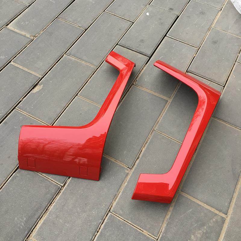 适用于货车新款欧曼est保险杠装饰板EST大灯装饰条灯框大灯外罩壳