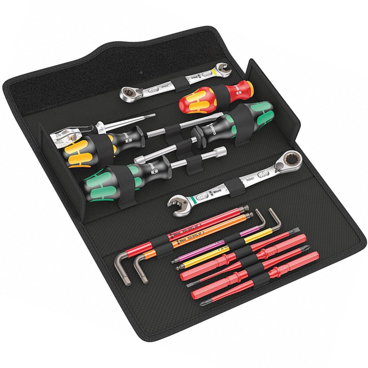 德国维拉WERA SH2 卫浴水暖安装工具螺丝刀棘轮扳手批头绝缘套装