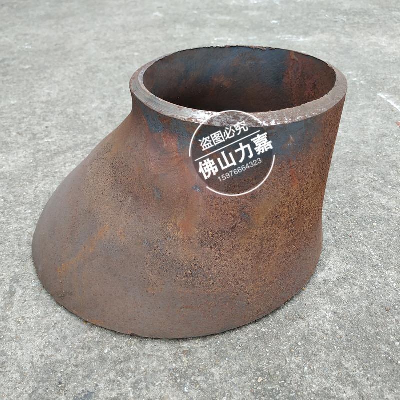 国标偏心焊接大小头碳钢偏心异径管钢制异径接头A3无缝管Φ48-