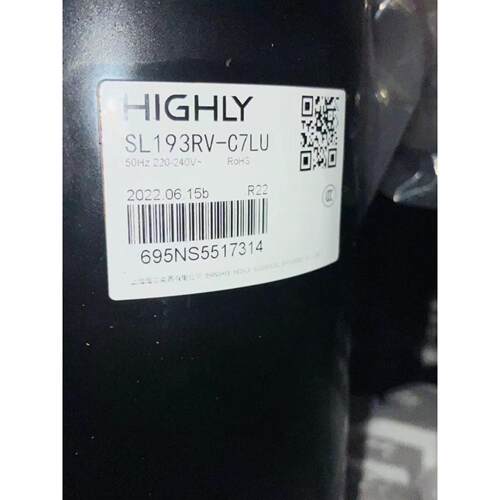 原装海立制冷压缩机SHY33MC2-S/SL193RV-C7LU/1.5匹2匹空调压缩机