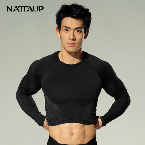 NATTAUPB系列男士运动上衣长袖