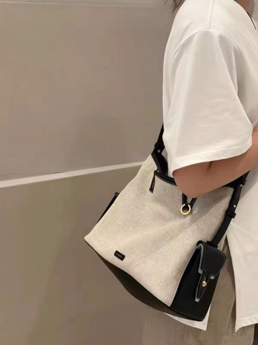 CEIRIHE牦牛绒汉麻hobo腋下包包女2024新款大容量百搭单肩斜挎包