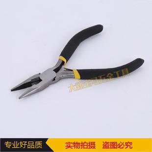 便携老虎钳钢丝钳子五金工具 厂家手工4.5寸迷你台钳尖嘴钳45碳钢