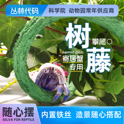 丛林代码仿真造景攀爬藤条