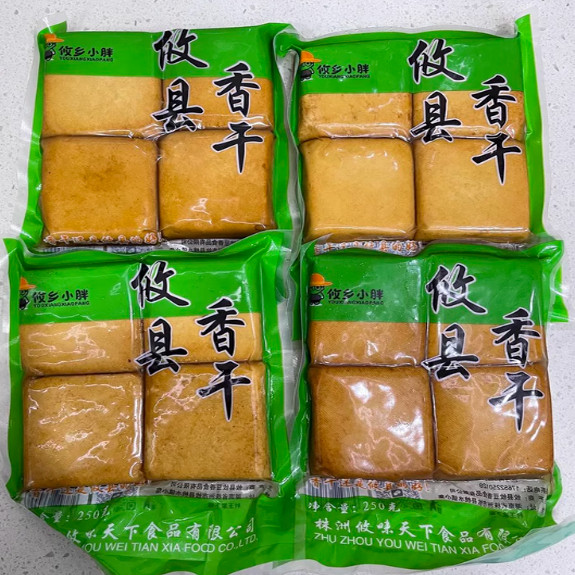[攸县]香干纯手工豆干原味豆制品湘菜馆饭店食材豆腐干湖南特产