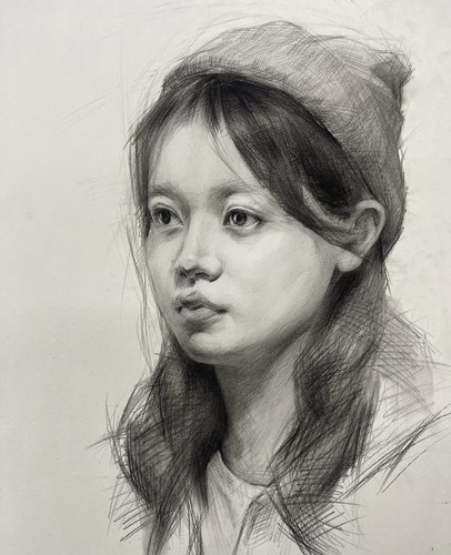 素描画像定制人物画临摹真人照片素描手绘肖像画帮人代画头像送礼