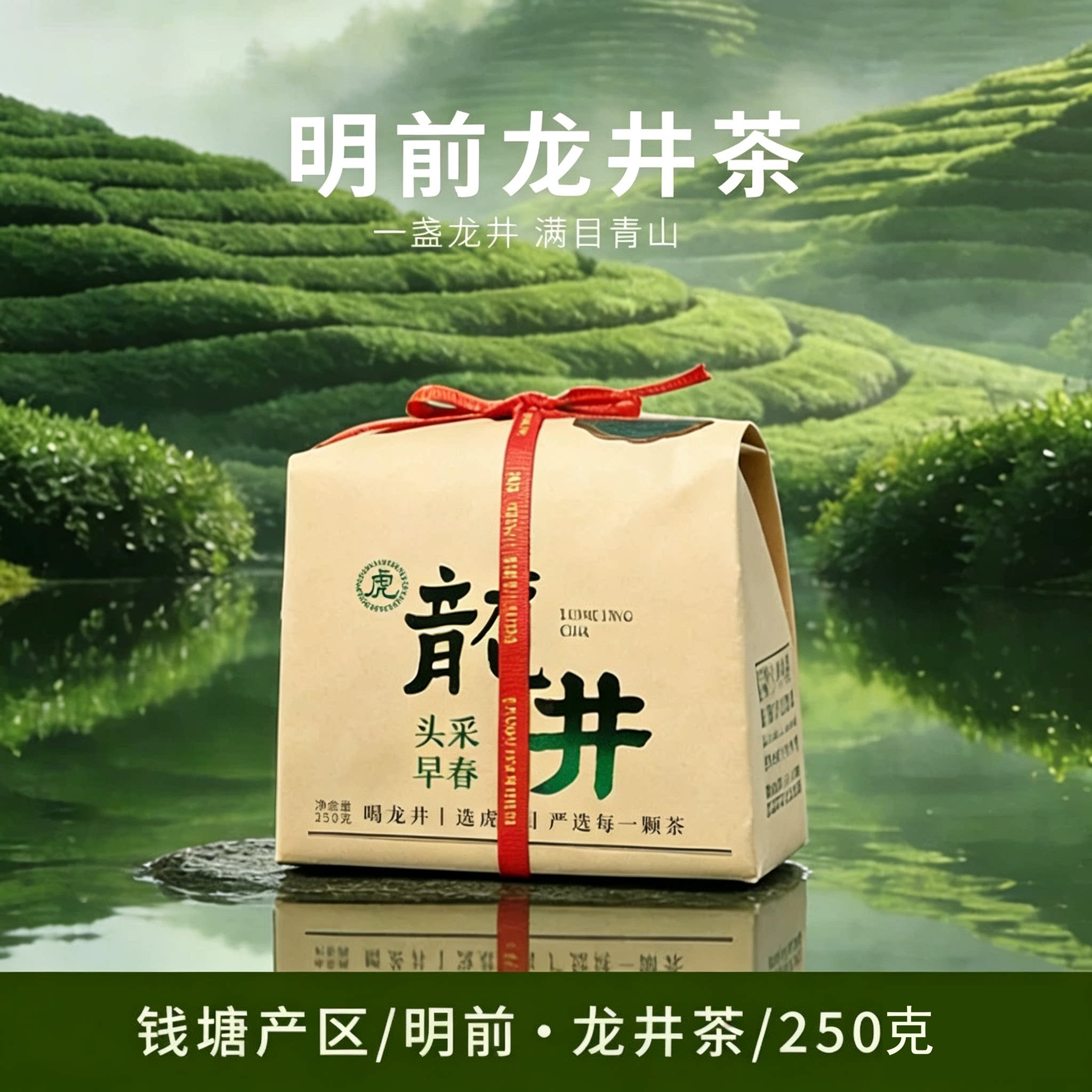2026年明前龙井头采早春龙井茶明前头采新茶特级250g
