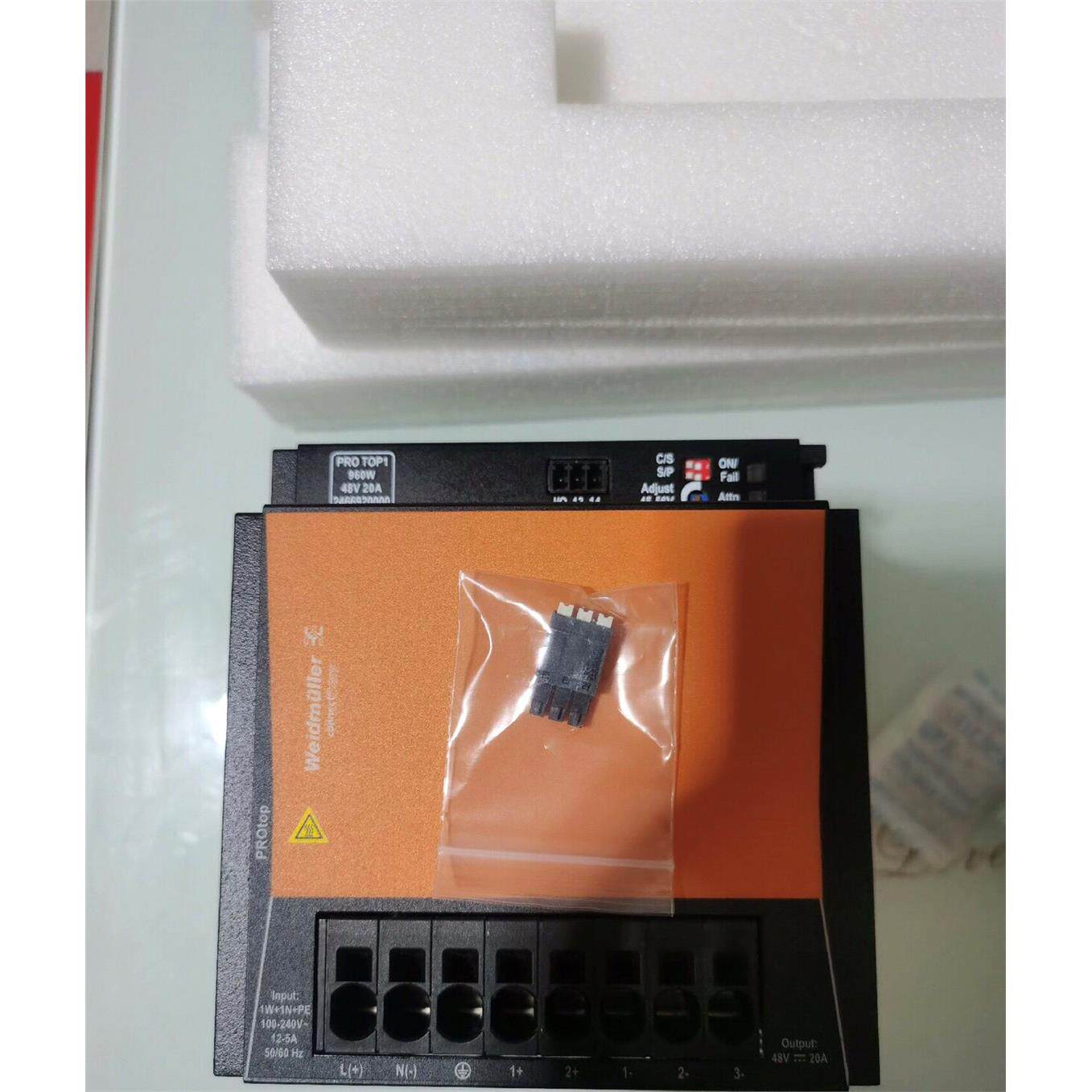 魏德米勒导轨电源  2466920000 PRO TOP1 960W 48V 20A全新原装
