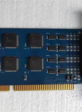 摩莎MOXA C104H C104P ISA插槽 4口多串口卡 RS232串口卡