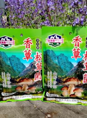 川西特产香蕈松茸菌200g拍四发五