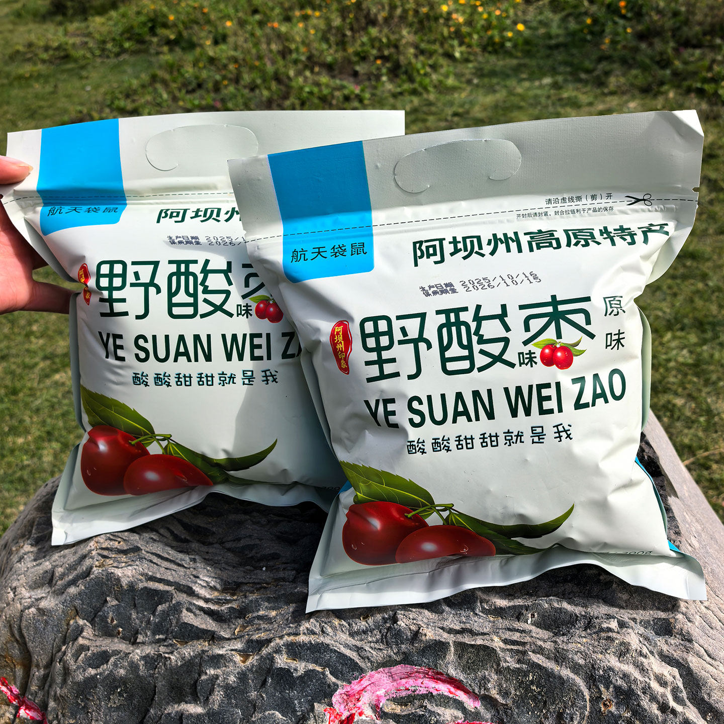 阿坝九寨沟特产黄龙景区同款爆款野酸枣独立包装300g休闲食品无核