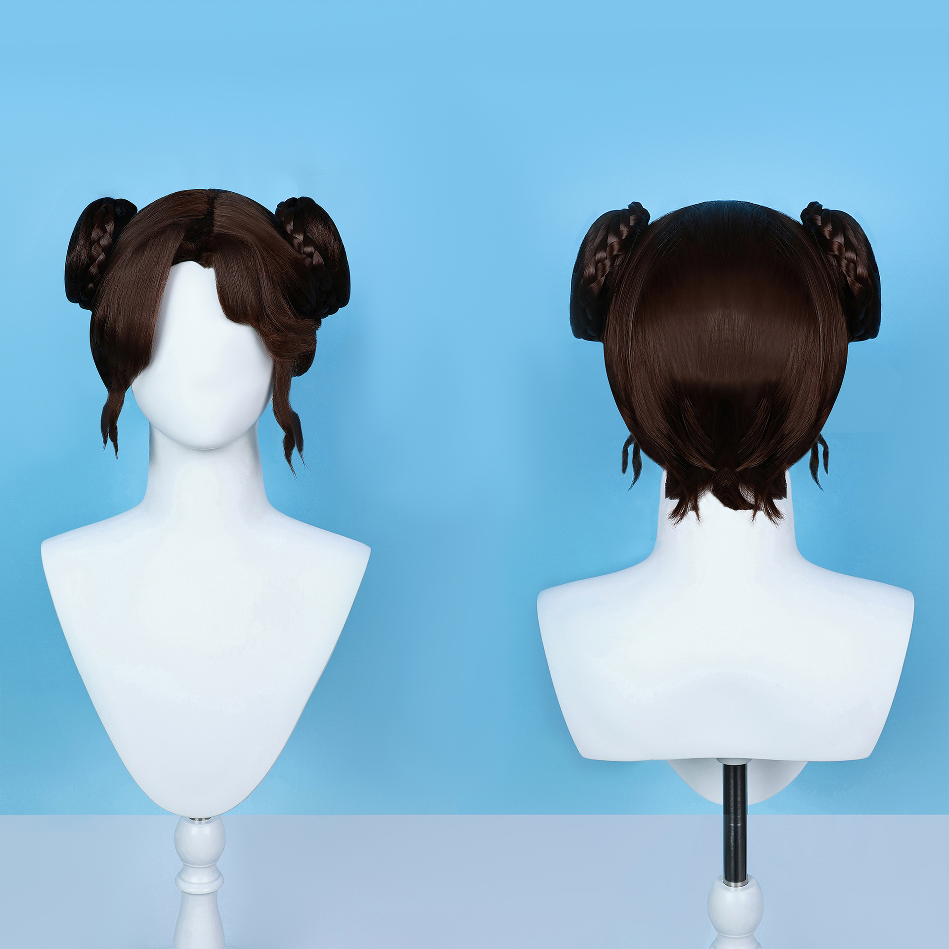 王者荣耀cos假发小乔花嫁cos假发纯白花嫁cos假发二次元cosplay假