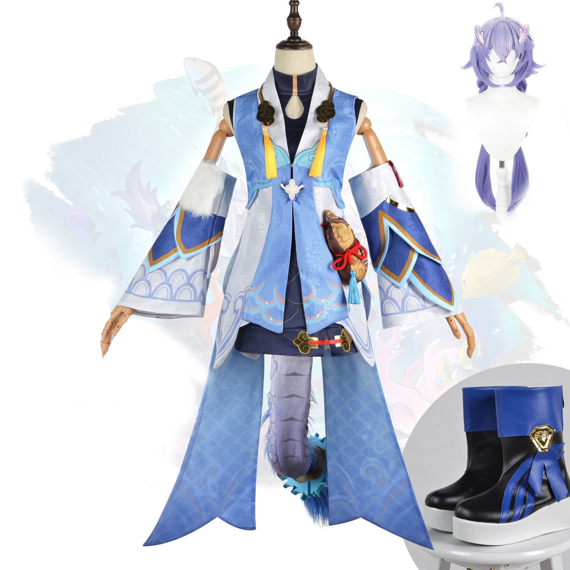 北水商贸崩坏星穹铁道白露cos服动漫游戏女装套装素裳cosplay服