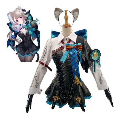 原神系列琳妮特cosplay枫丹双子游戏扮演二次元万圣节演出服