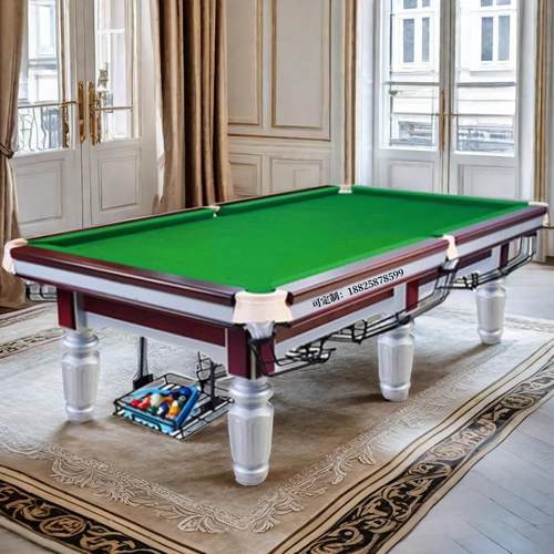 中八台球尺寸大小中台球摆放桌空间八尺寸球星球星Q7美式台球桌