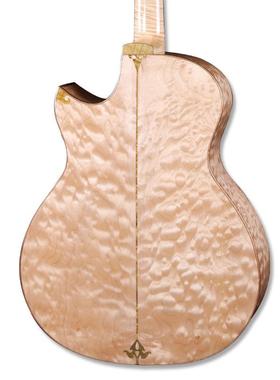 m吉agic 奏手工全单唱 专业演弹 焰阳焰阳 41寸GA桶 民谣指弹他