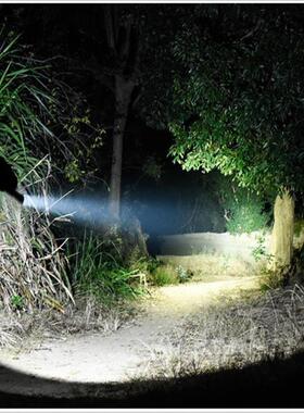 户外远直射模王电C6灯珠高亮强光手电筒QC65充充车充三档式光杯定